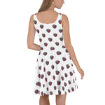Death of a Strawberry Skater Dress