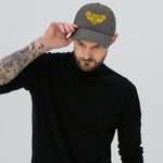 Death Moth Distressed Hat